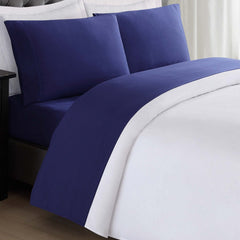 Solid Color Sheet Sets Navy