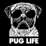 Premium Blend Word Art T-shirt - Pug Life