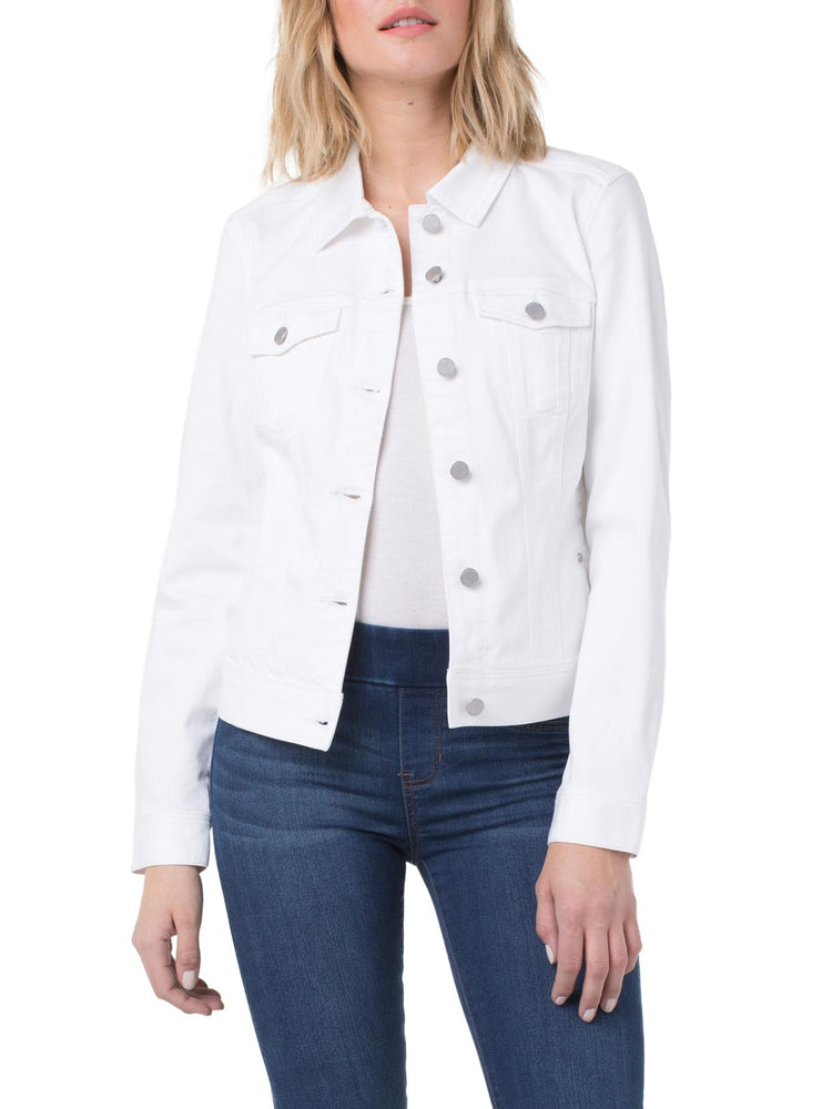 White Classic Jean Jacket
