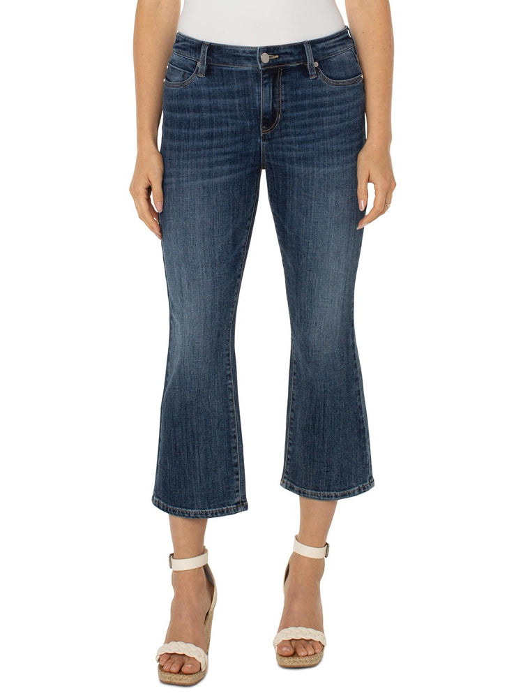 Hannah Crop Flare Jeans 25 1/2" Inseam