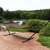 2-Person Double Rope Hammock with Steel Stand
