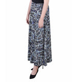 Missy Maxi A-Line Skirt With Front Faux Belt