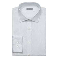 Michael Kors Slim Fit Mod Print Dress Shirt