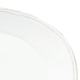 Melamine Lastra White Oval Platter