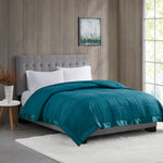 Prospect Lightweight Down Alternative Blanket with Satin Trim