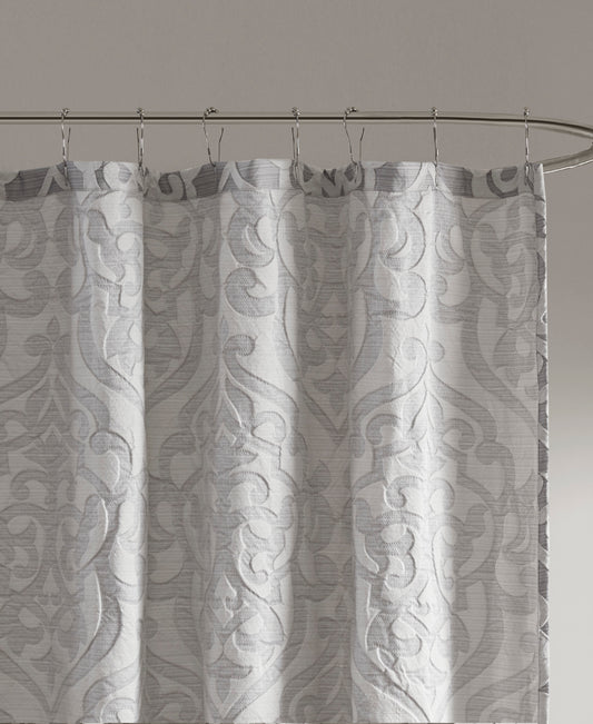 Eliot Jacquard Shower Curtain