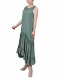 Sleeveless Tiered Maxi Dress 1