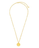 Aurora Pendant Necklace with CZ Stone