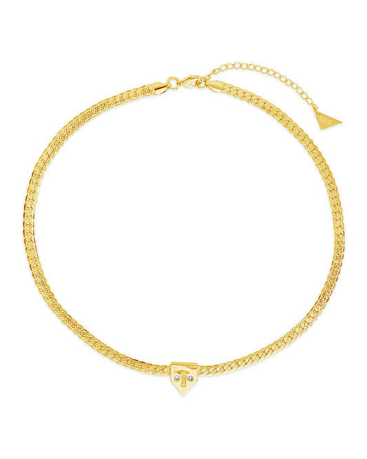 Catherine Choker with Pointed Center