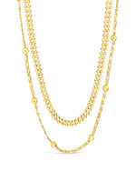 Pair of Layered Necklace Chains