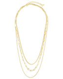 Unique Kori triple-strand Necklace