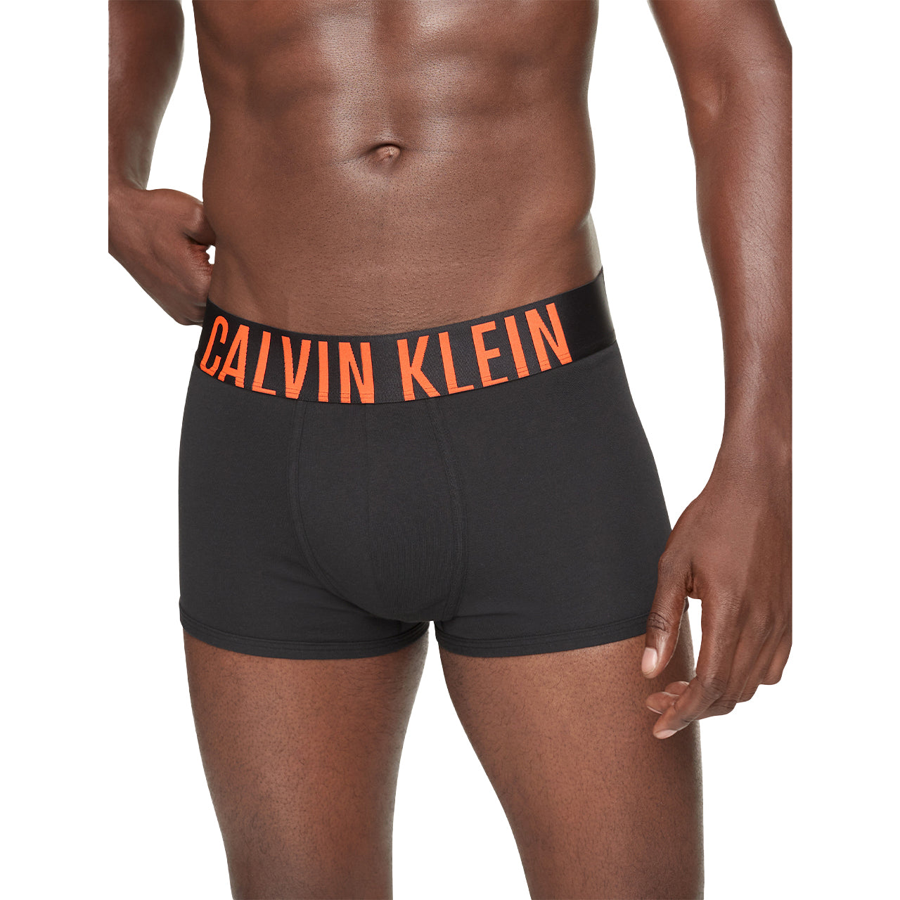  Calvin Klein Intense Power Cotton Trunk 3 Pack - Olive/ Gentle/ Red Carpet - Bonton