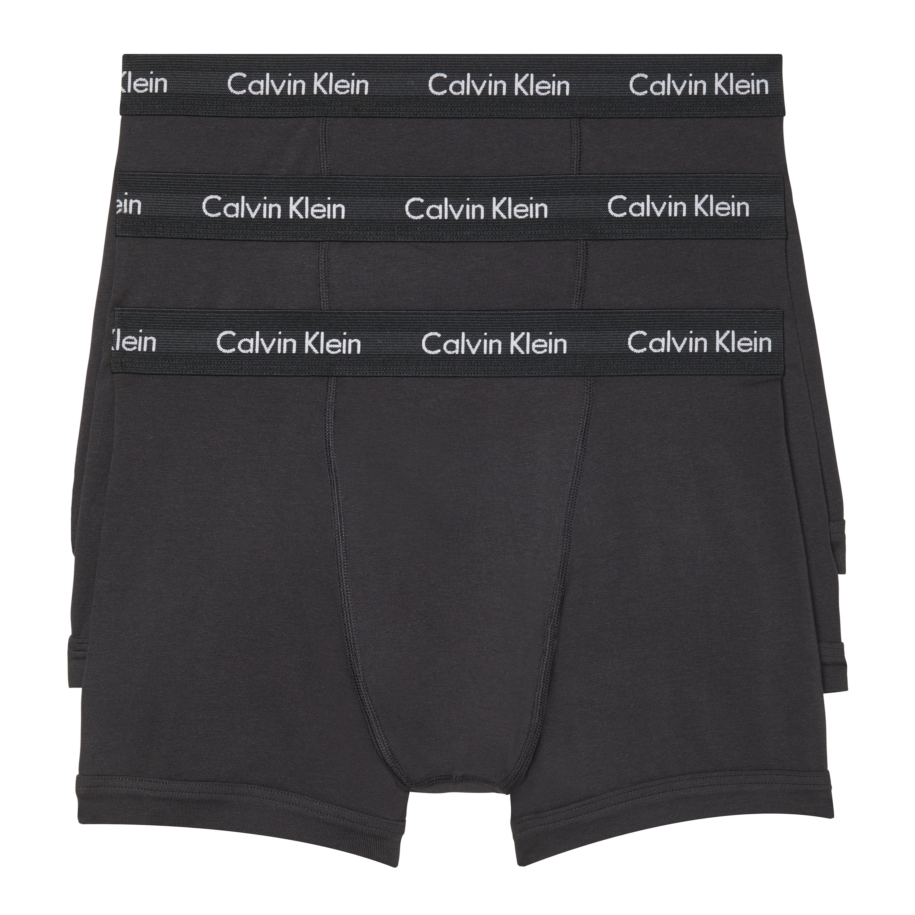  Calvin Klein Cotton Stretch Boxer Brief 3 Pack - Olive/ Gentle/ Red Carpet - Bonton