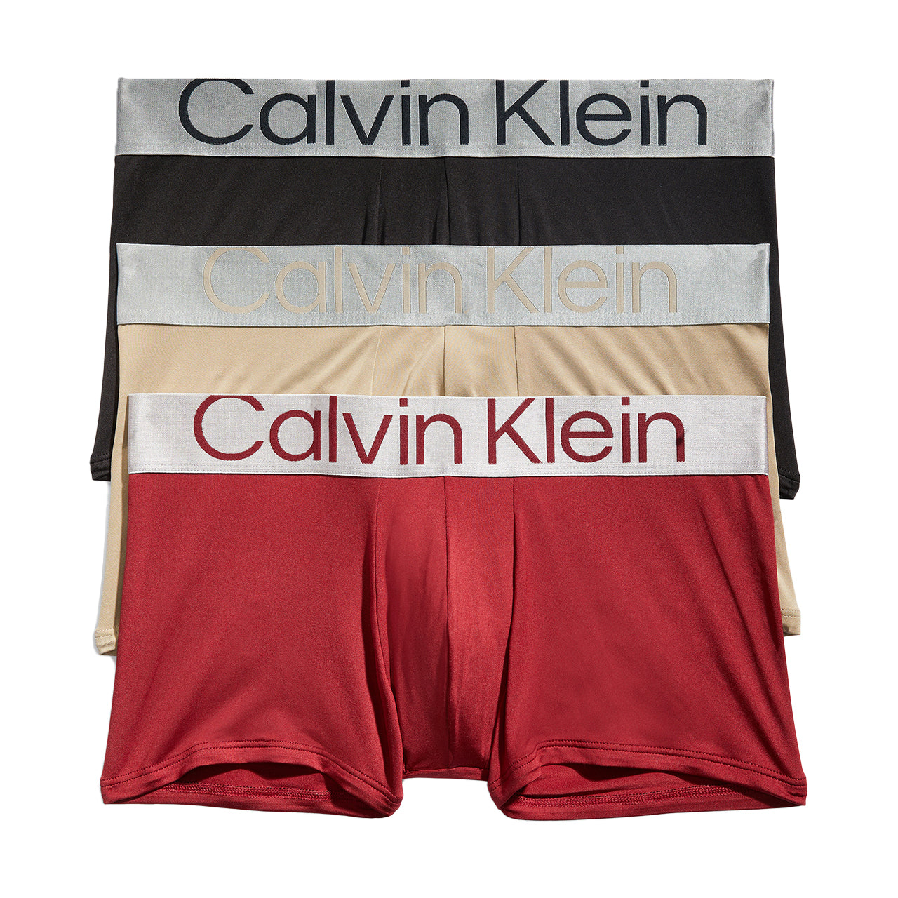 Calvin Klein Men s Reconsidered Steel Micro Low Rise Trunk 3 Pack Blue S