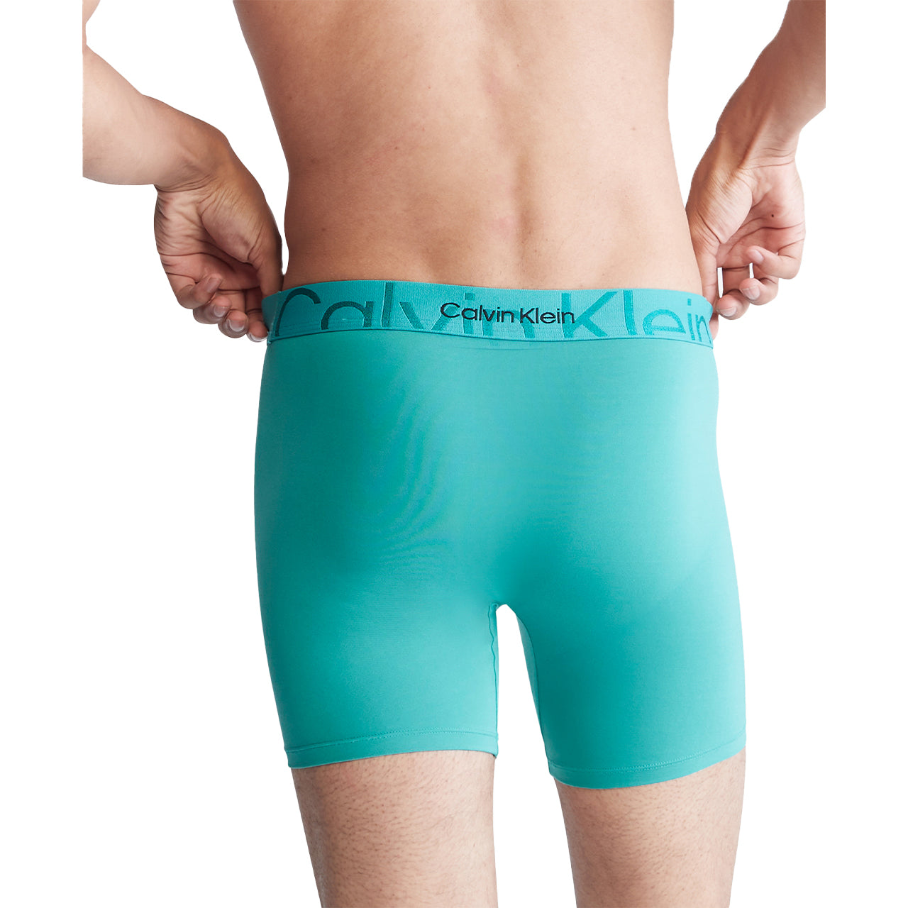  Calvin Klein Embossed Icon Micro Boxer Brief - Blue Shadow - Bonton