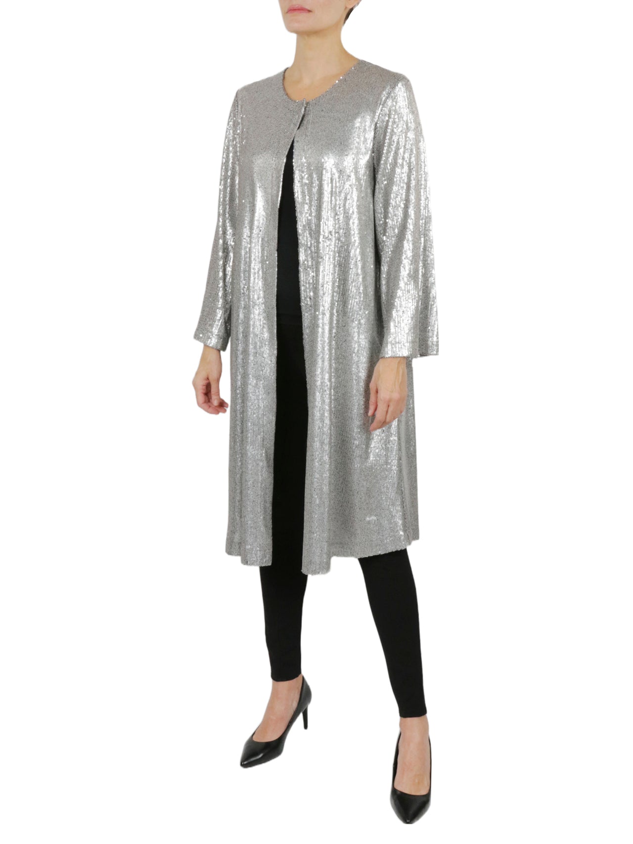  Metallic Topper - Grey - Bonton