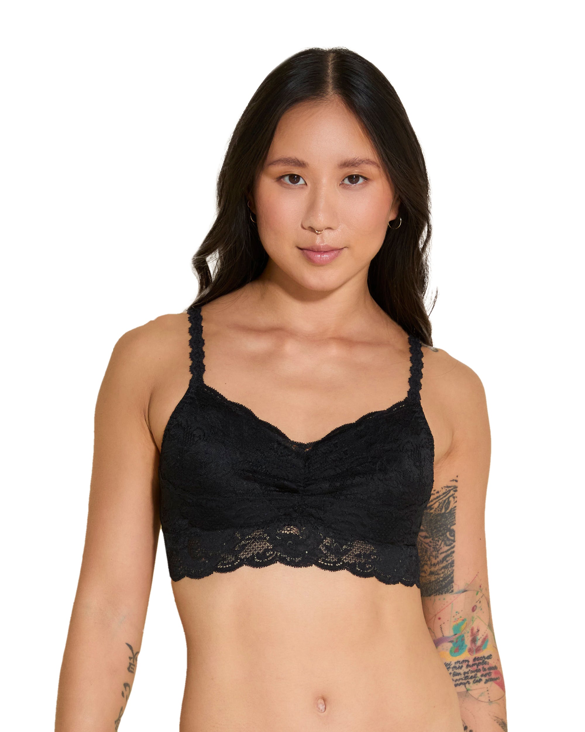  Cosabella Never Say Never Padded Soft Bra Sweetie - White - Bonton