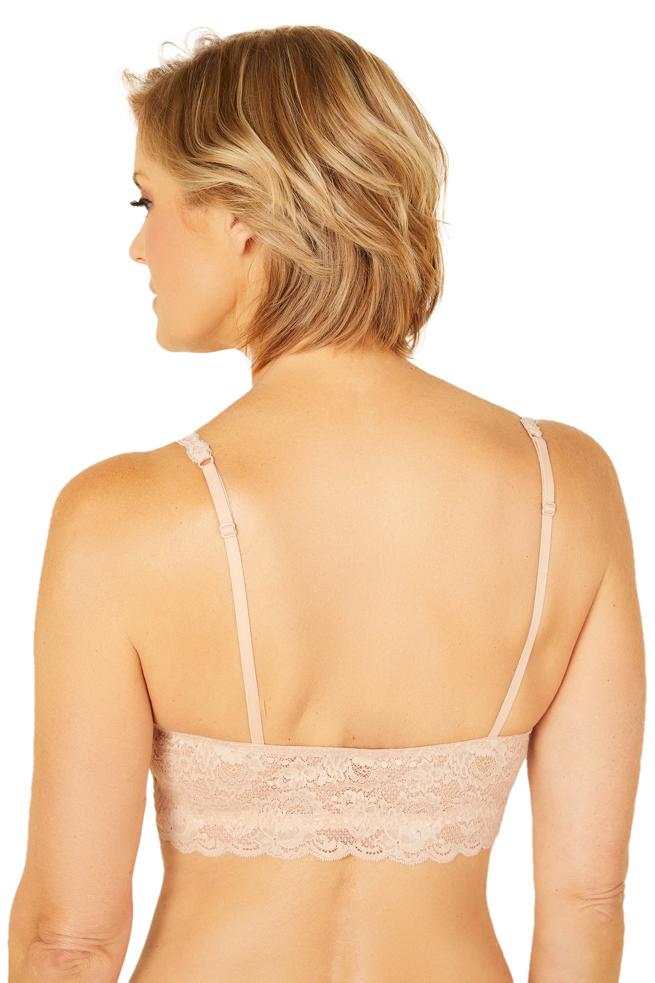  Cosabella Never Say Never Padded Soft Bra Sweetie - White - Bonton