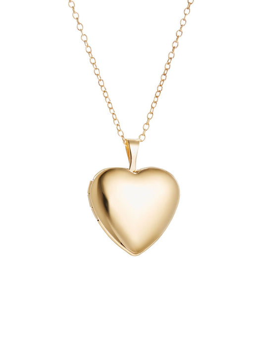 Traditional Gold Heart Locket