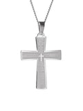 Men's Lord's Prayer Cross Necklace