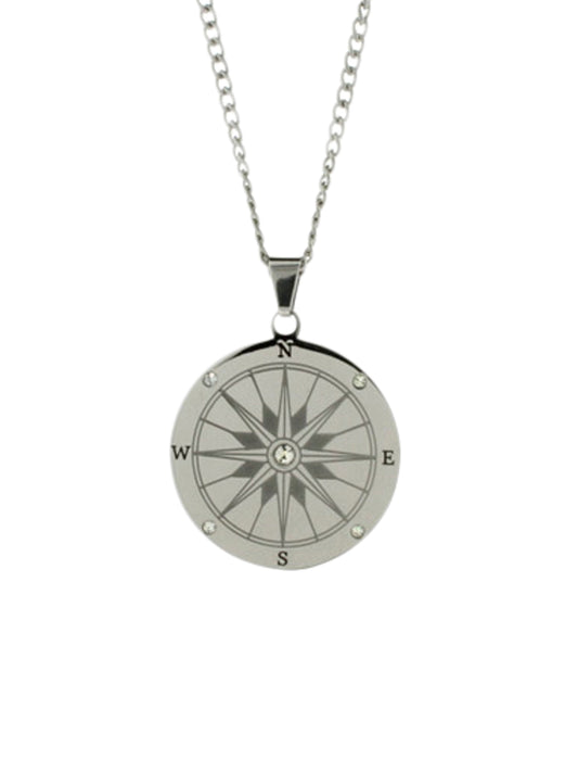 Men's Compass Necklace