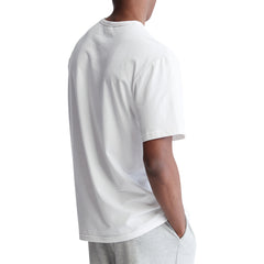 Modern Cotton Short Sleeve Crew Neck Tee White