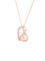1/8ct TDW Diamond Heart Pendant Necklace