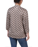 3/4 Sleeve Two-Fer Top 5