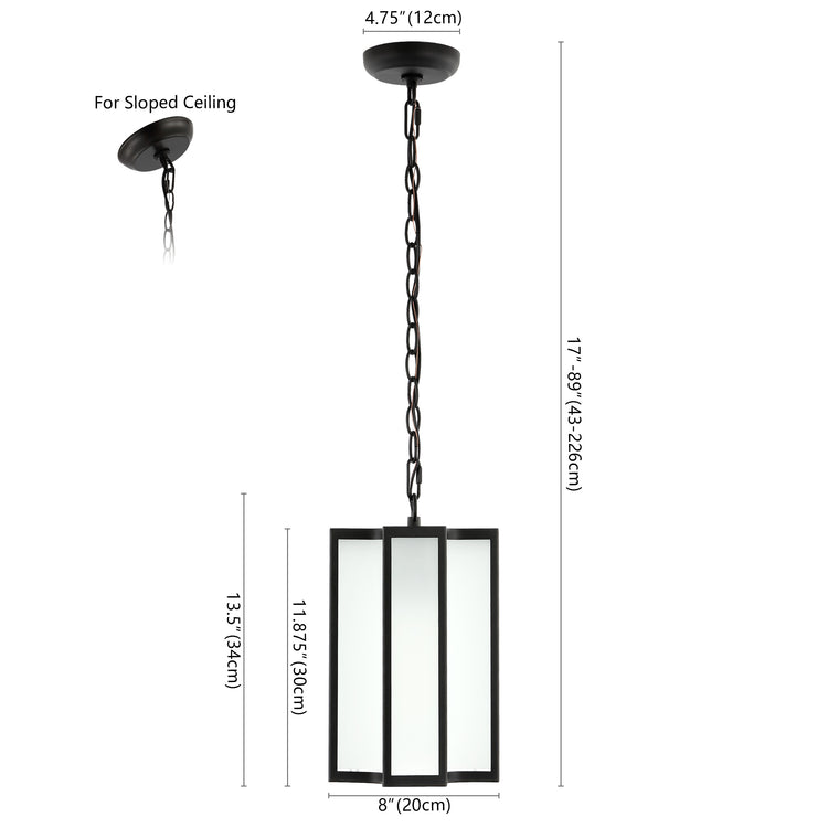 Hyla 8" Outdoor Pendant