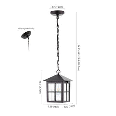 Penryn 7.25" Outdoor Pendant