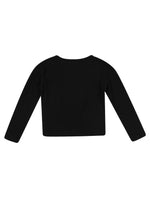 Color Block Tie Front Top