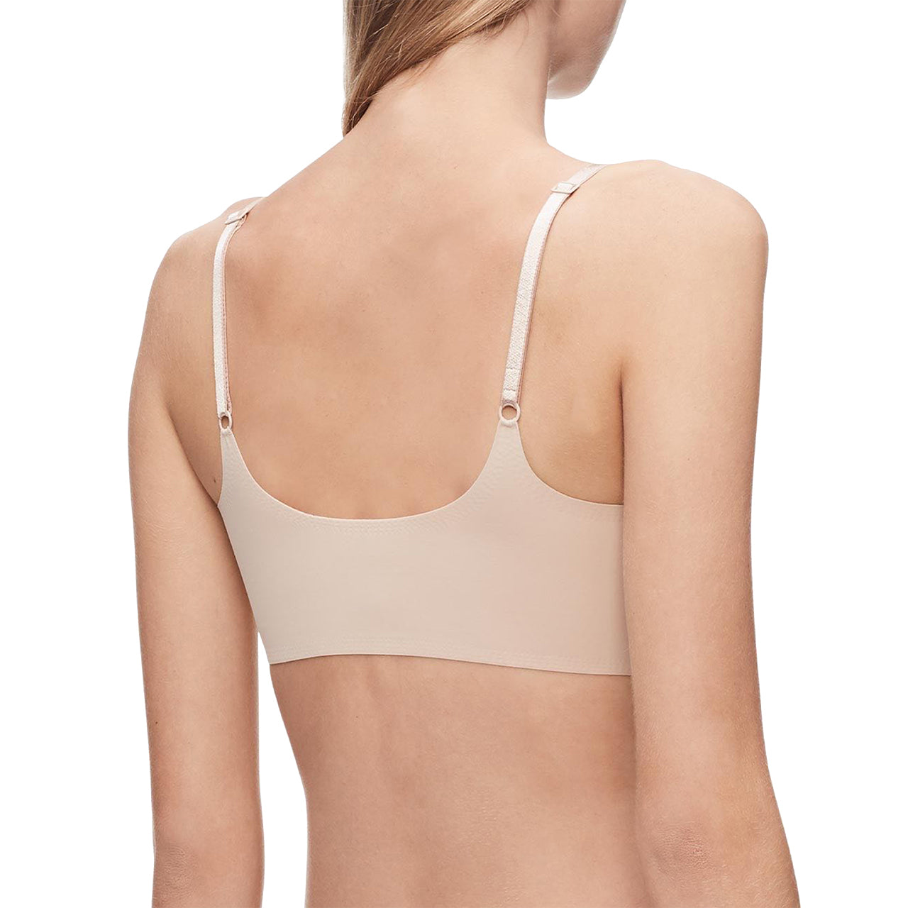  Calvin Klein Retro Lightly Lined Bralette - Mink - Bonton