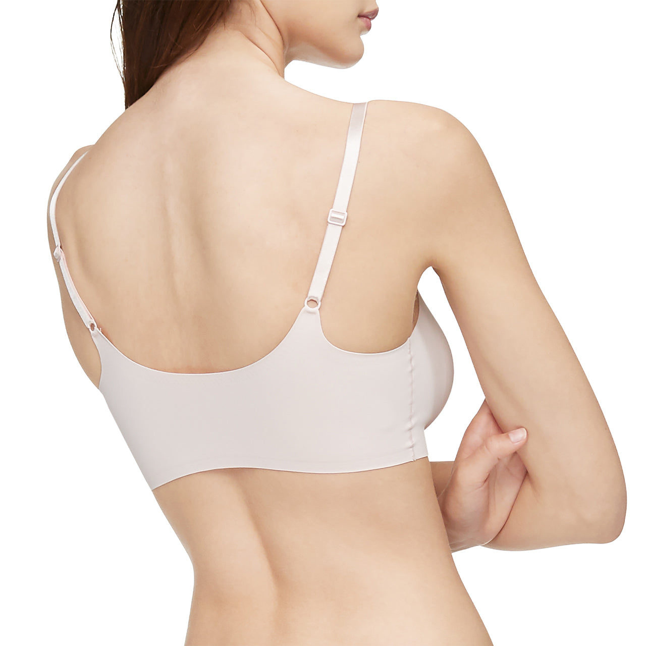  Calvin Klein Retro Lightly Lined Bralette - Nymph's Thigh - Bonton