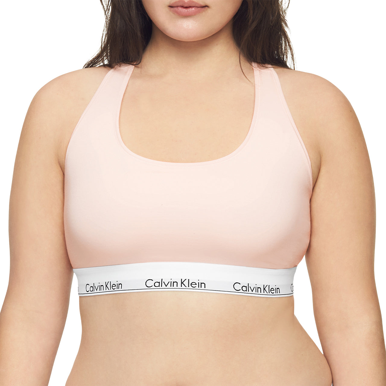  Calvin Klein Modern Cotton Plus Bralette - Nymph's Thigh - Bonton