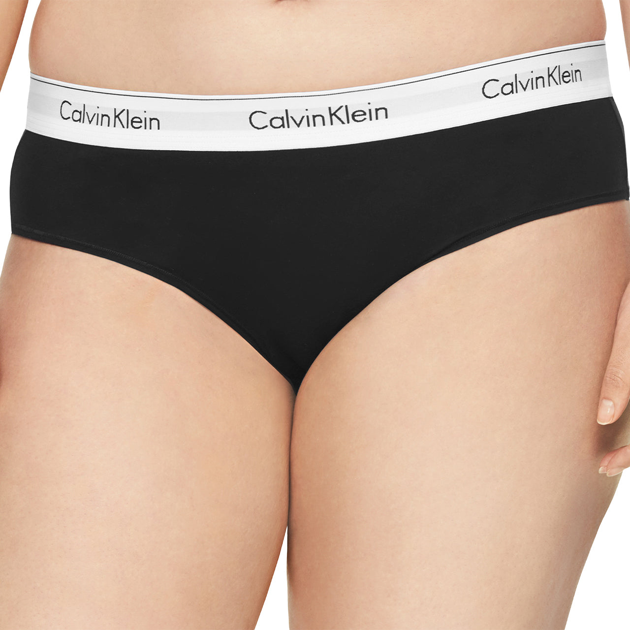  Calvin Klein Modern Cotton Plus Hipster - Grey - Bonton
