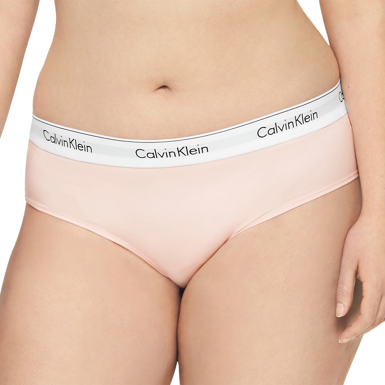  Calvin Klein Modern Cotton Plus Hipster - Grey - Bonton