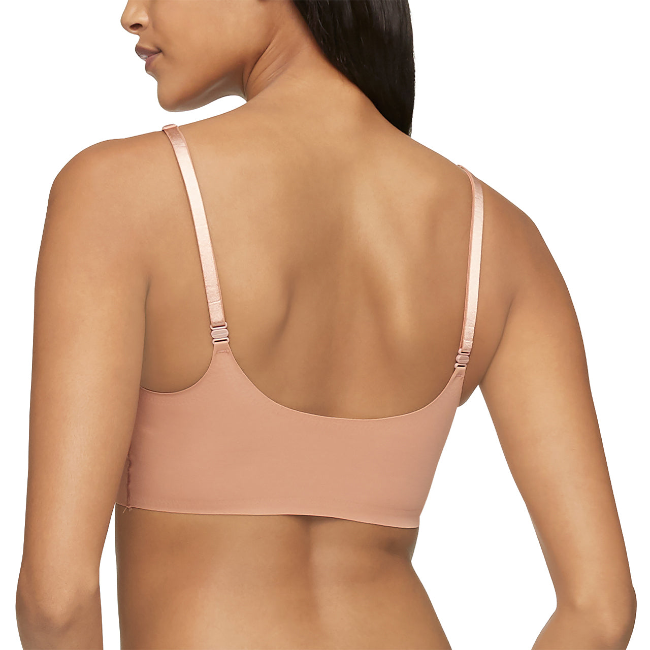  Calvin Klein Triangle Lightly Lined Bralette - Black - Bonton