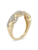 1/6ct TDW Diamond Heart Fashion Ring