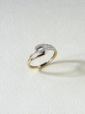 1/10ct TDW Diamond Knot Ring