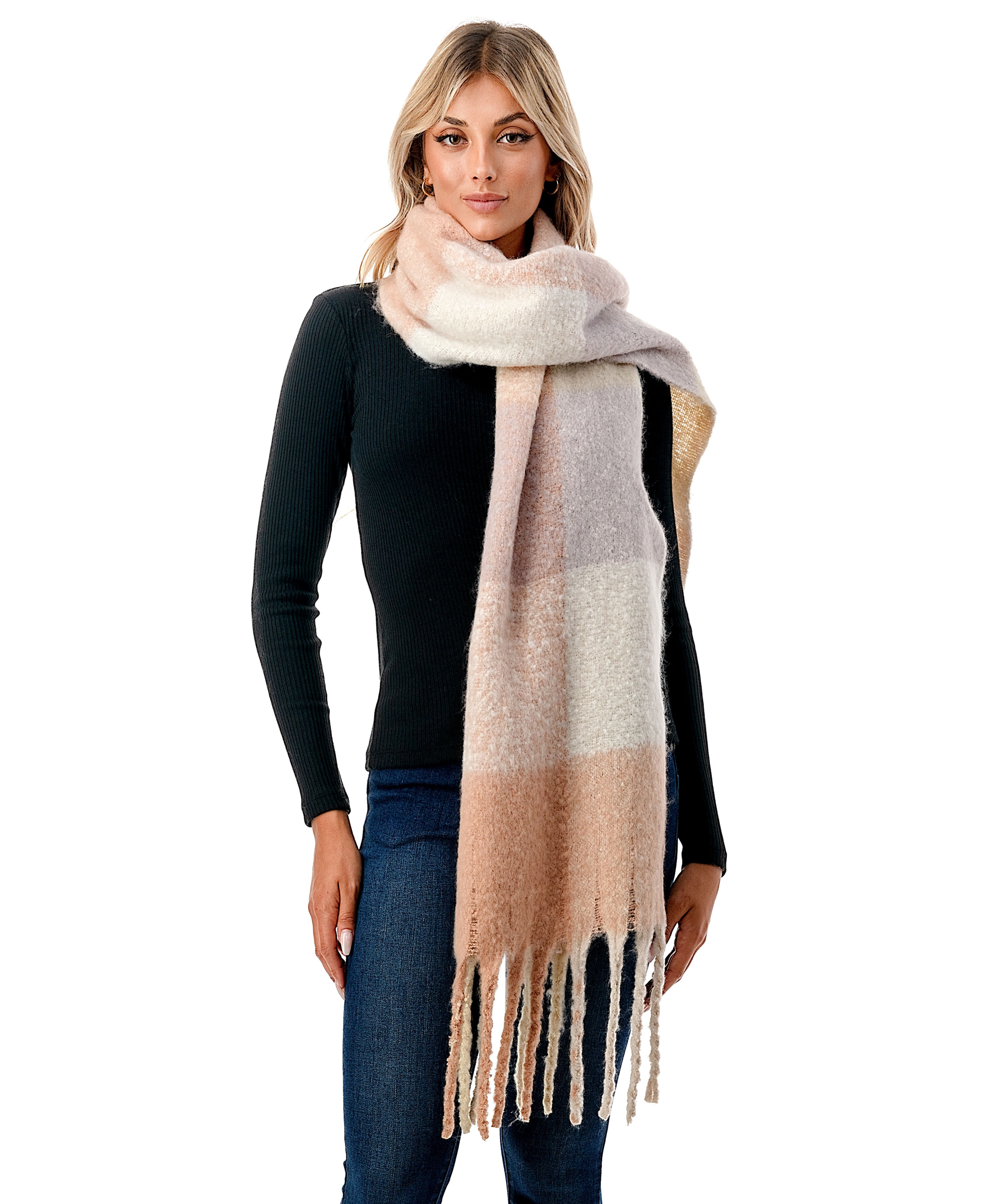  Scarf 2 - Natural - Bonton