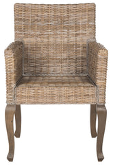 Armando Wicker Dining Chair Set of 2