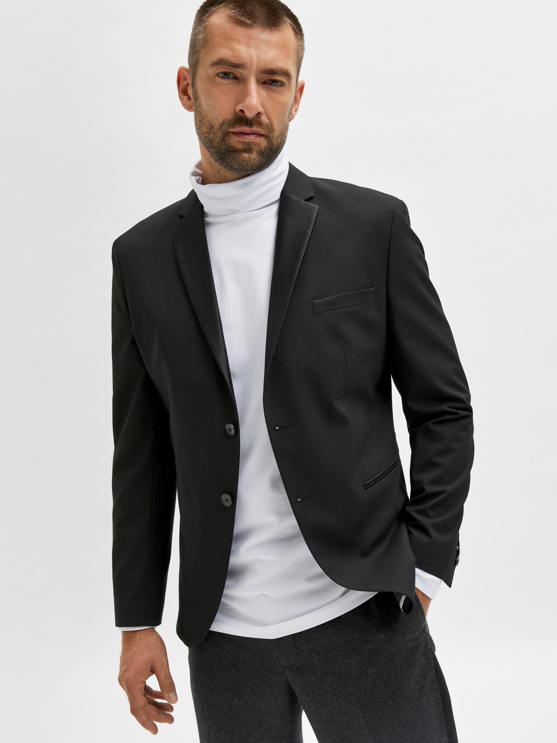 Rory Roll Neck Tee - Argan Oil - Bonton