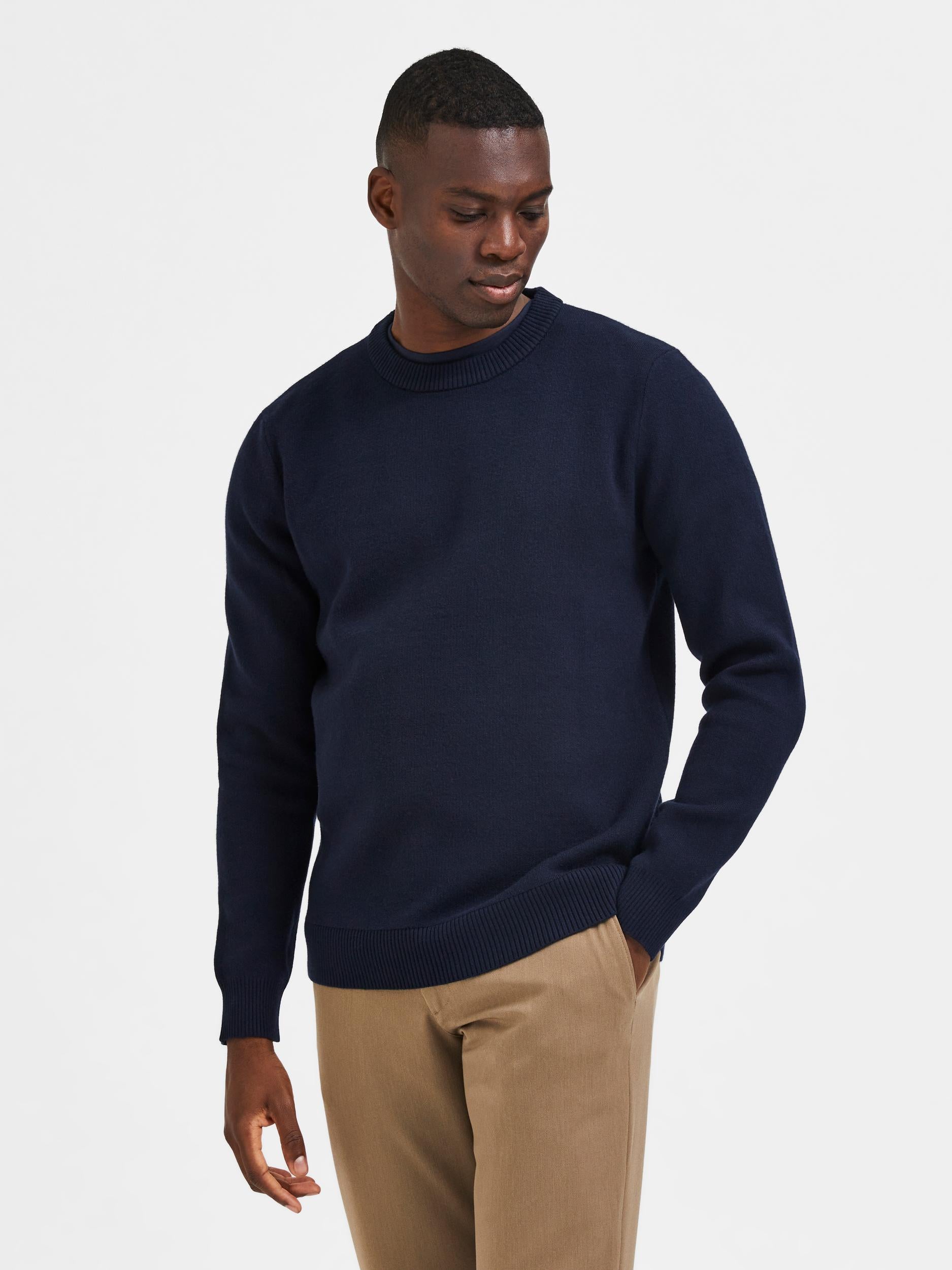  Toronto Knit Crew Neck - Sky Captain - Bonton