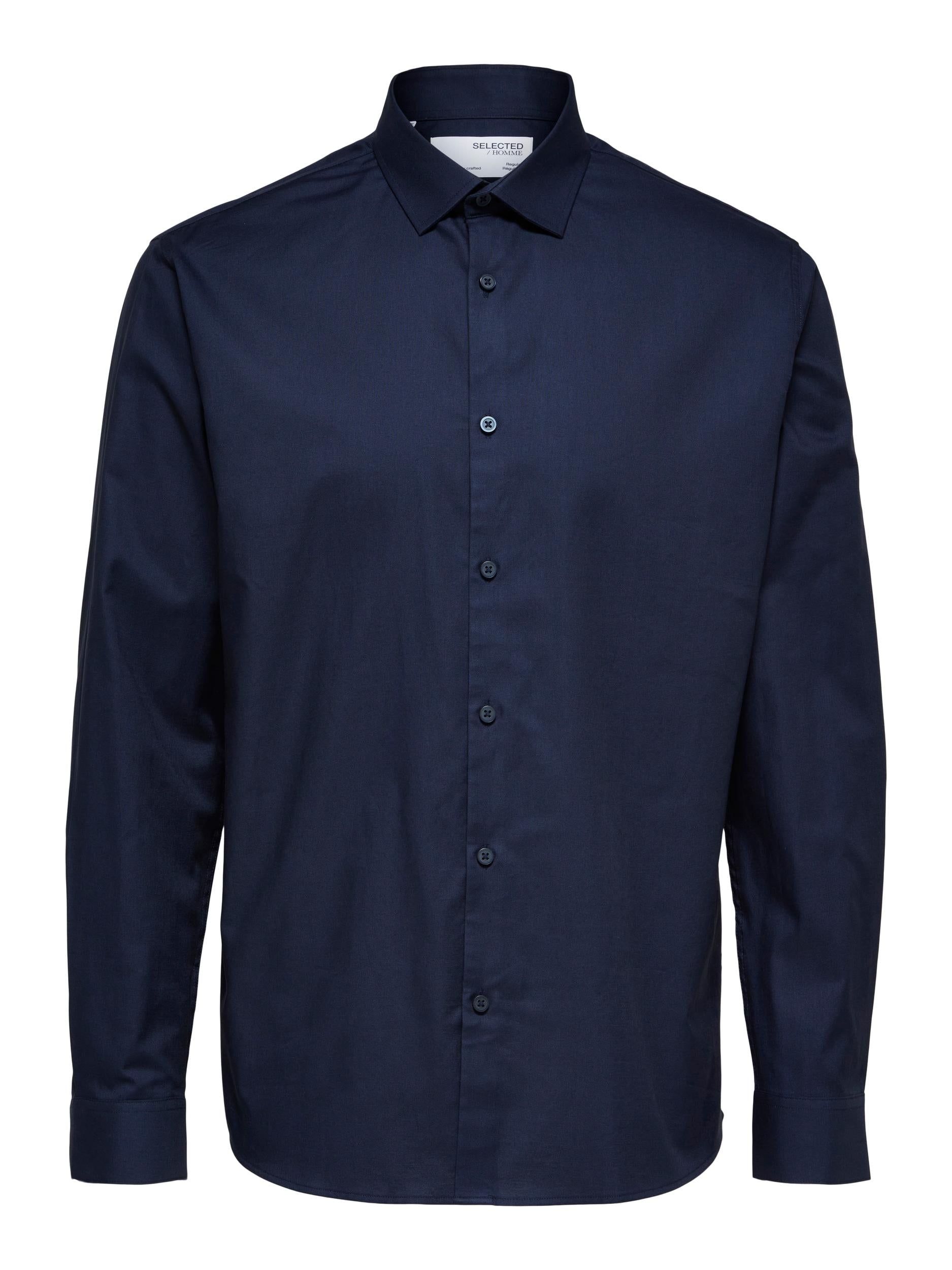  Slim Pinpoint Shirt Classic - Black - Bonton