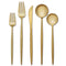 Zephyr Satin Gold 20-Piece Flatware Set