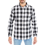 Pocket Flannel Button-Up Shirt