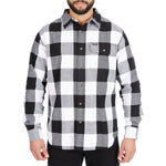 Pocket Flannel Button-Up Shirt