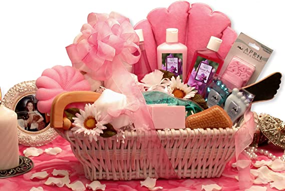Ultimate Relaxation Spa Gift Basket - spa baskets for women gift