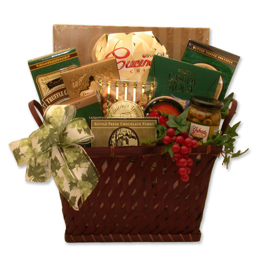 Gourmet Snacker Gift Basket - gourmet gift basket