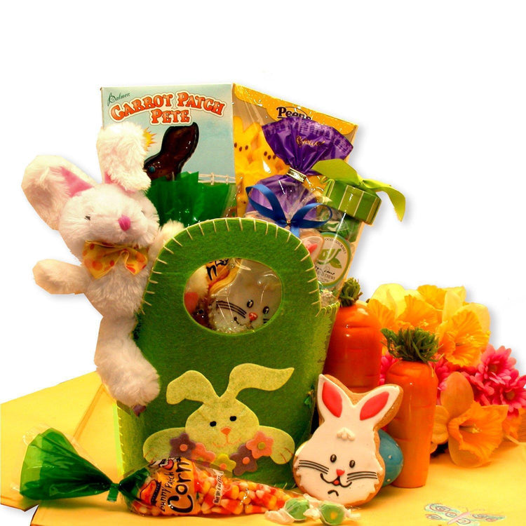 The Bunny Hop Easter Gift Tote- Easter Basket